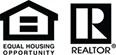 Equal Housing Opportunity & REALTOR logos
